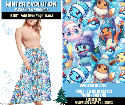 Preorder! Closes 8/28. ETA Nov. Winter Evolution Maxi Skirt