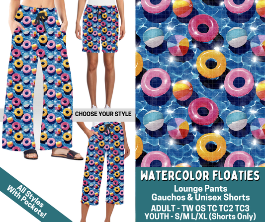 Preorder! Closes 4/27. ETA July. Watercolor Floaties Combo Lounge Lengths