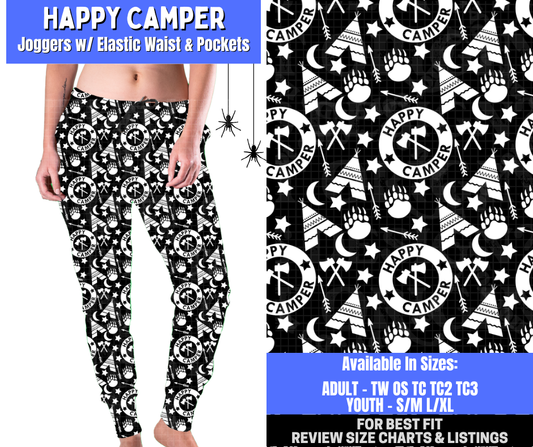 Preorder! Closes 1/26. ETA April. Happy Camper Joggers