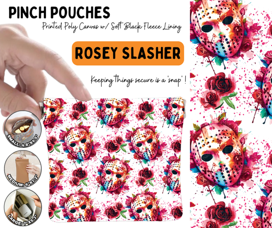 Preorder! Closes 6/17. ETA Sept. Rosey Slasher Pinch Pouches in 3 Sizes