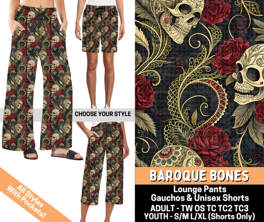 Preorder! Closes 7/1. ETA Oct. Baroque Bones Combo Lounge Lengths