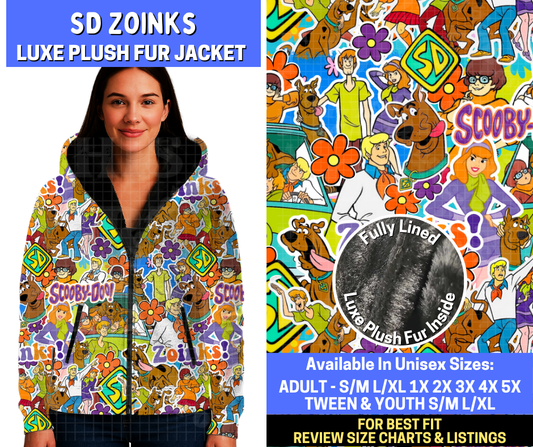 Preorder! Closes 10/20. ETA Jan. SD Zoinks Luxe Fur Jacket