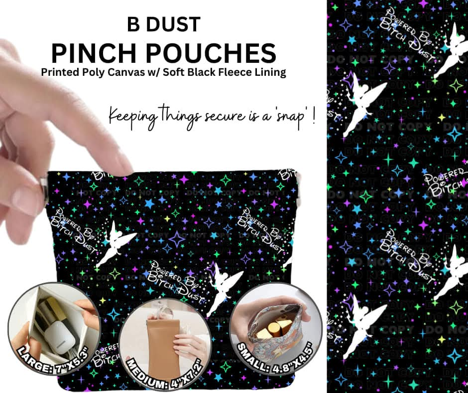 B Dust Pinch Pouches