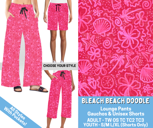 Preorder! Closes 4/16. ETA July. Bleach Beach Doodle Combo Lounge Lengths