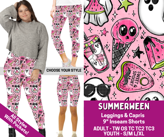 Preorder! Closes 4/13. ETA July. Summerween Combo Legging Lengths