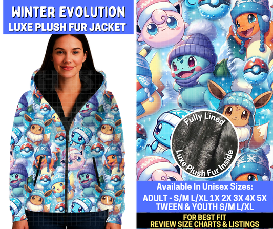 Preorder! Closes 10/20. ETA Jan. Winter Evolution Luxe Fur Jacket