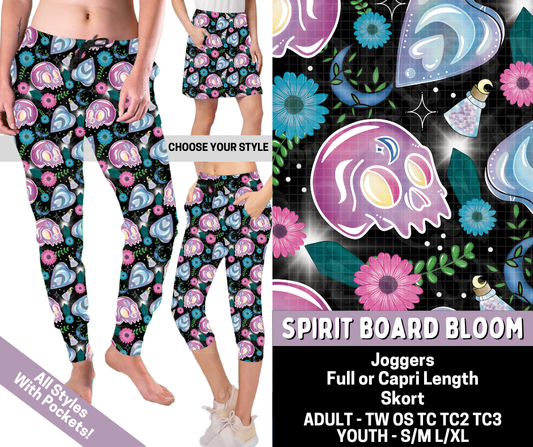 Preorder! Closes 5/13. ETA Aug. Spirit Board Bloom Combo Jogger Lengths & Skort