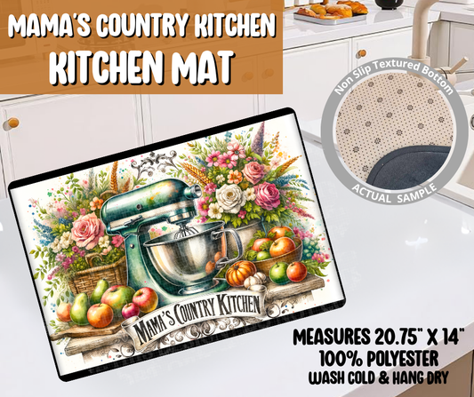 Preorder! Closes 6/8. ETA Sept. Mama's Country Kitchen Kitchen Mat