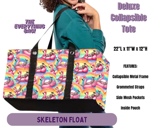 Preorder! Closes 5/14. ETA Aug. Skeleton Float Collapsible Tote