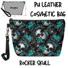 BAG RUN 2 - ROCKER SKULL - COSMETIC BAG - PREORDER CLOSING 8/29 ETA END OF OCT/EARLY NOV