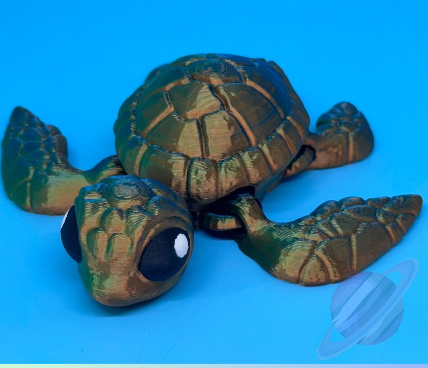 SEA TURTLE-3D PRINTED STRAW BUDDY