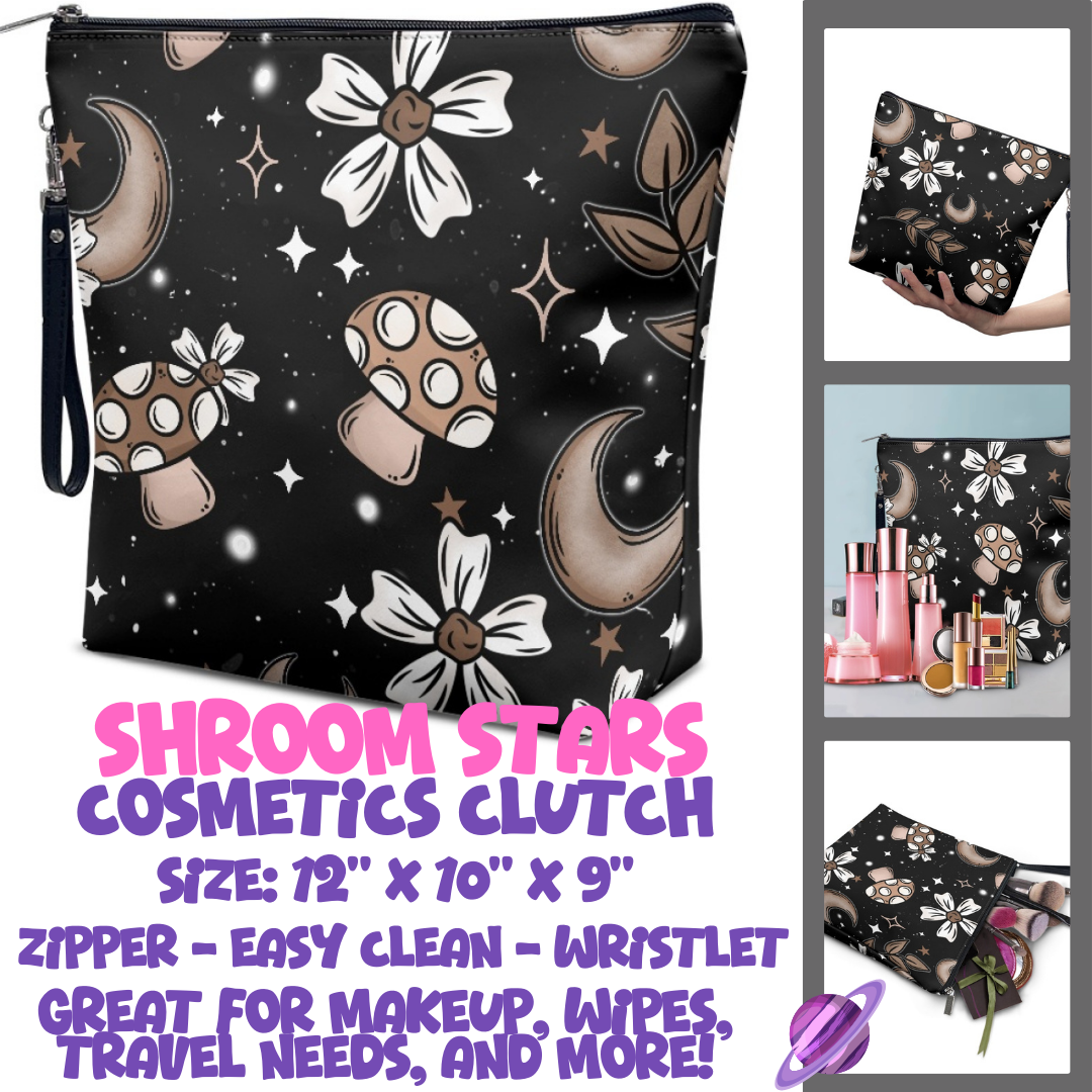 SHROOM STARS - CUSTOM COSMETIC CLUTCH PREORDER CLOSES 12/16