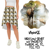 MOOSE - HIGH LOW SKORT 2 - PREORDER CLOSING 9/4 ETA EARLY NOV