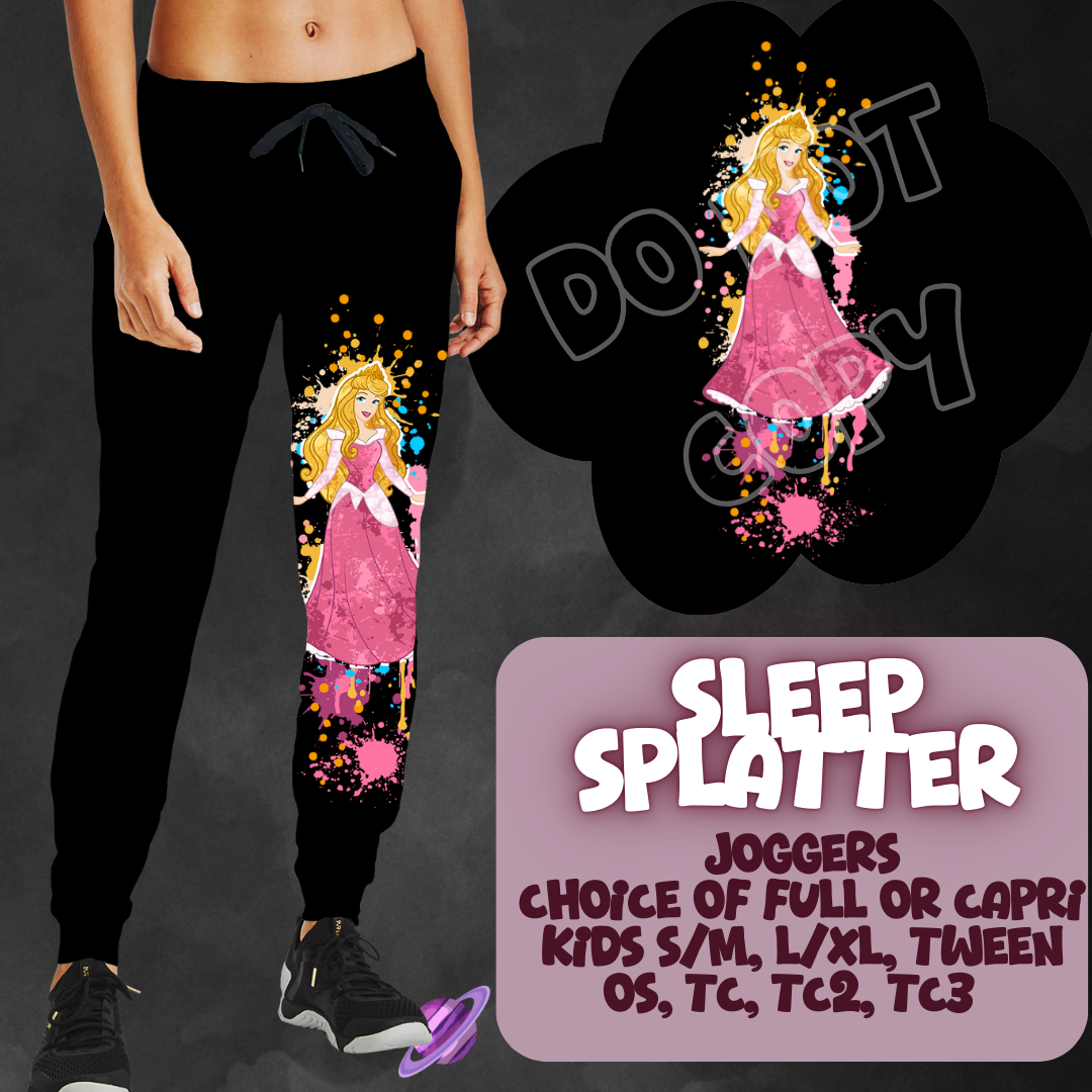 SLEEP SPLATTER- 4 STYLES OF BOTTOMS-PREORDER CLOSING 1/21