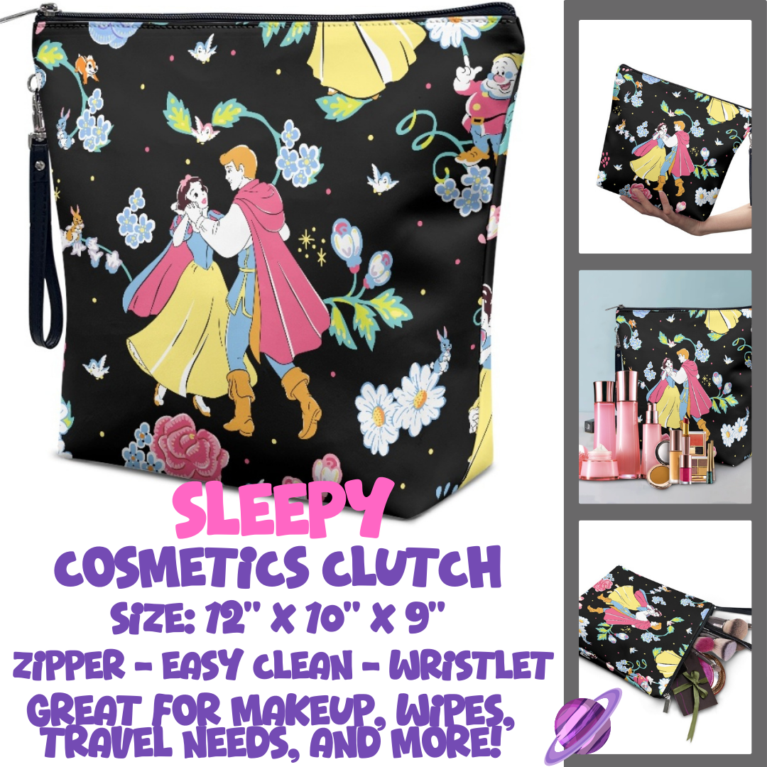 SLEEPY - CUSTOM COSMETIC CLUTCH PREORDER CLOSES 12/16