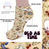 OLD AS TIME - CUSTOM PRINTED SOCKS PREORDER CLOSING 11/1 ETA END DEC/EARLY JAN