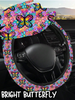 Bright Butterfly - Steering Wheel Cover Preorder Round 3 Closing 10/25 ETA Early Dec