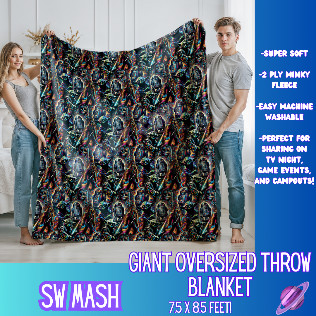 SW MASH - GIANT SHAREABLE THROW BLANKETS ROUND 9 - PREORDER CLOSING 11/6