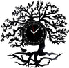 LED VINYL CLOCK ROUND 2-TREE-PREORDER CLOSING 7/24