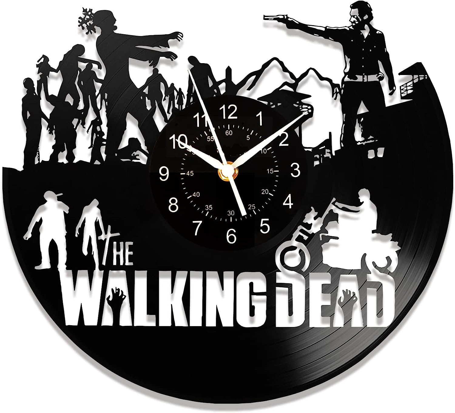 LED VINYL CLOCK ROUND 2-TWD-PREORDER CLOSING 7/24