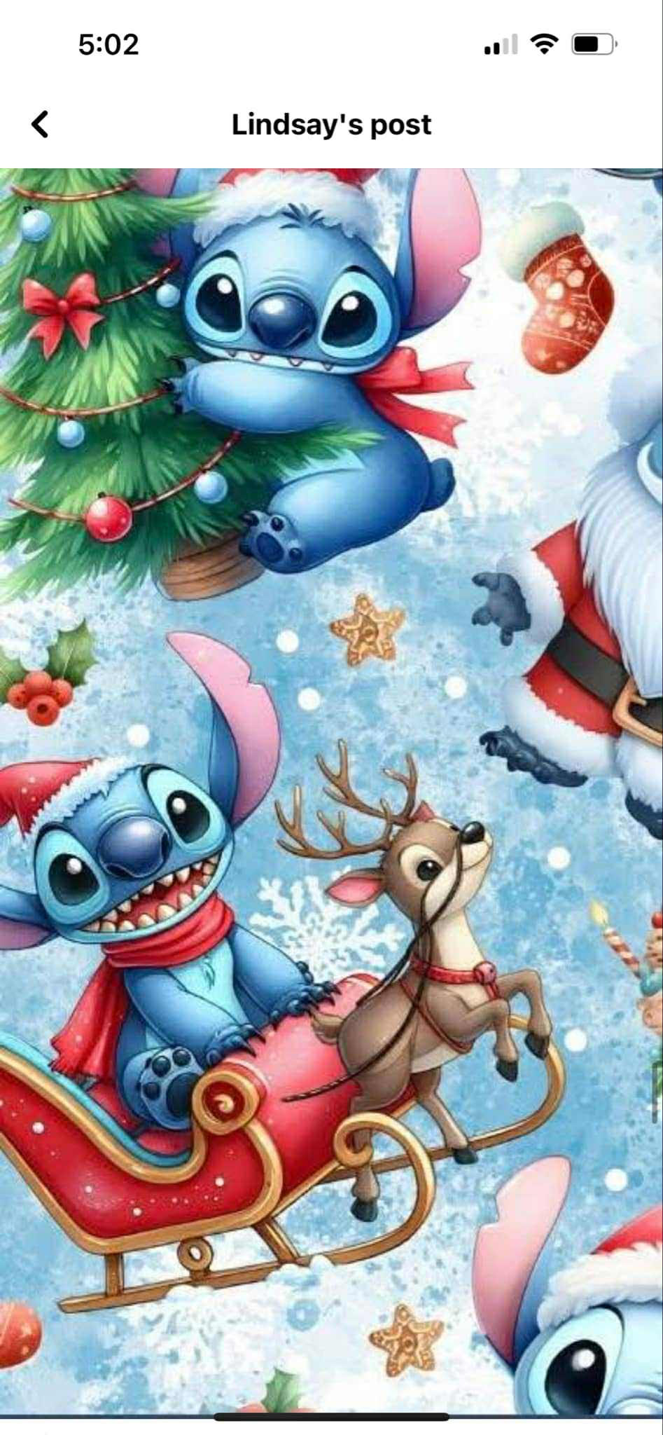 Ready To Ship - Santa Alien Kids Dress - Kids LXL