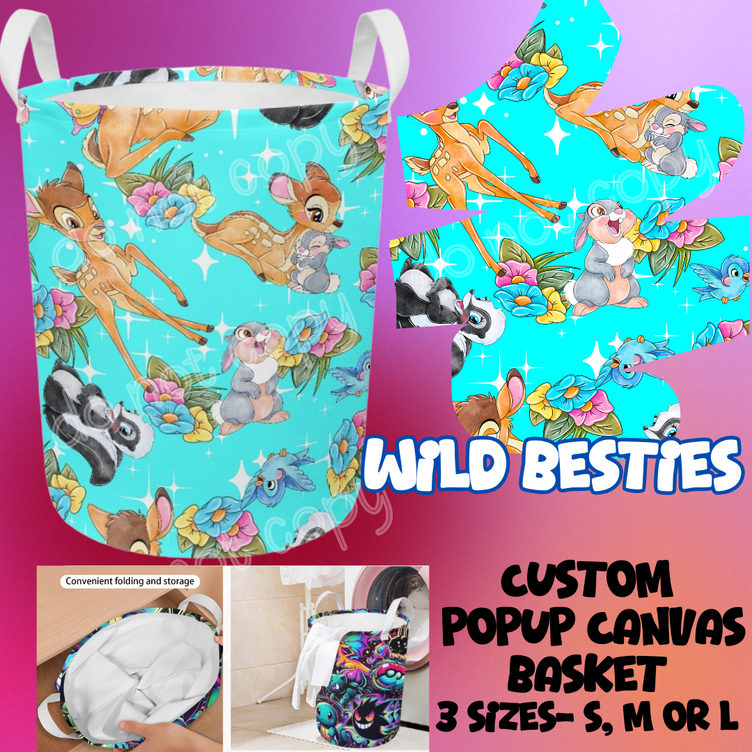 WILD BESTIES - STORAGE BASKETS - PREORDER CLOSING 12/4