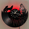 Load image into Gallery viewer, LED VINYL CLOCK ROUND 2-WOLF-PREORDER CLOSING 7/24