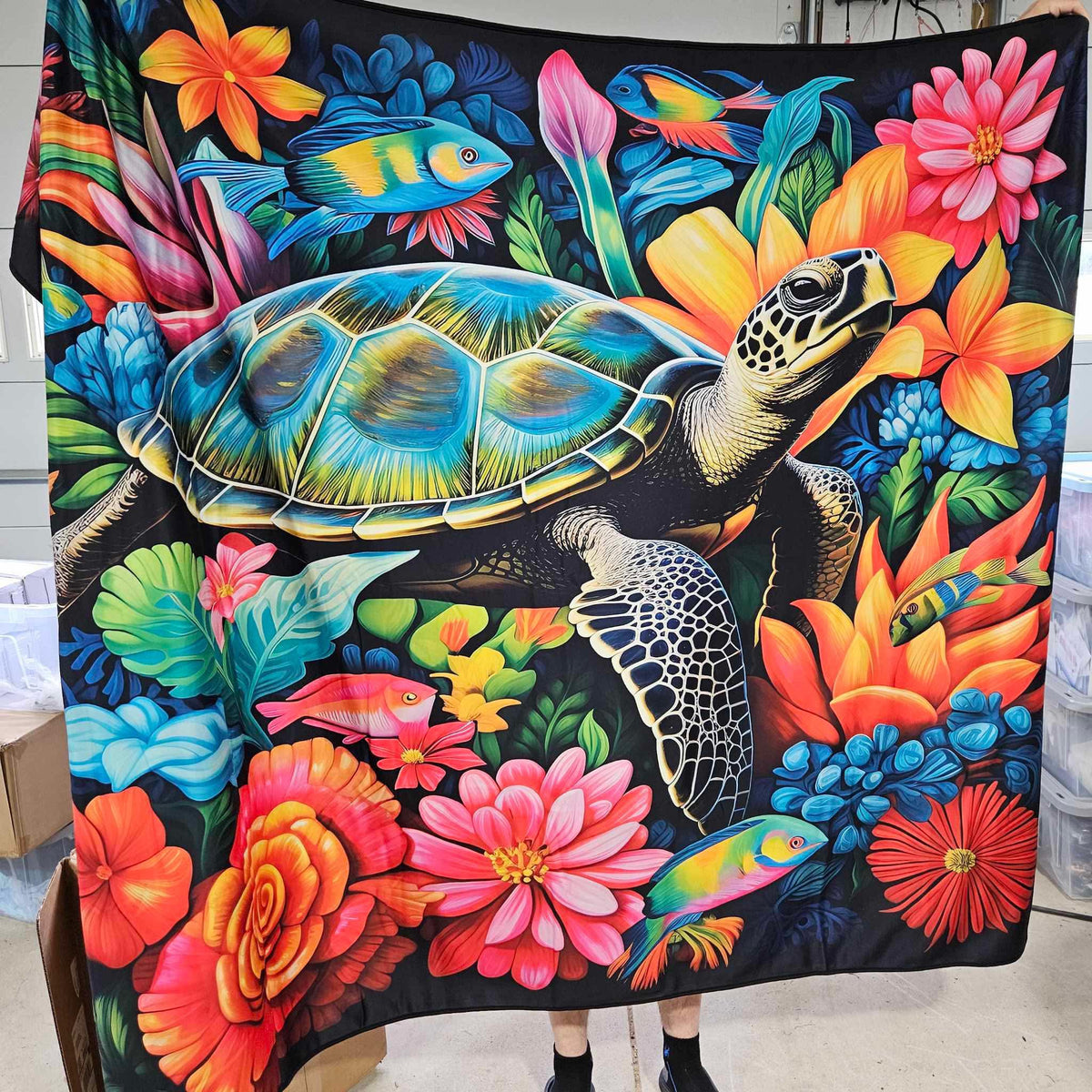 Shells-Soft Throw Blanket 14 Run-Due 9/28