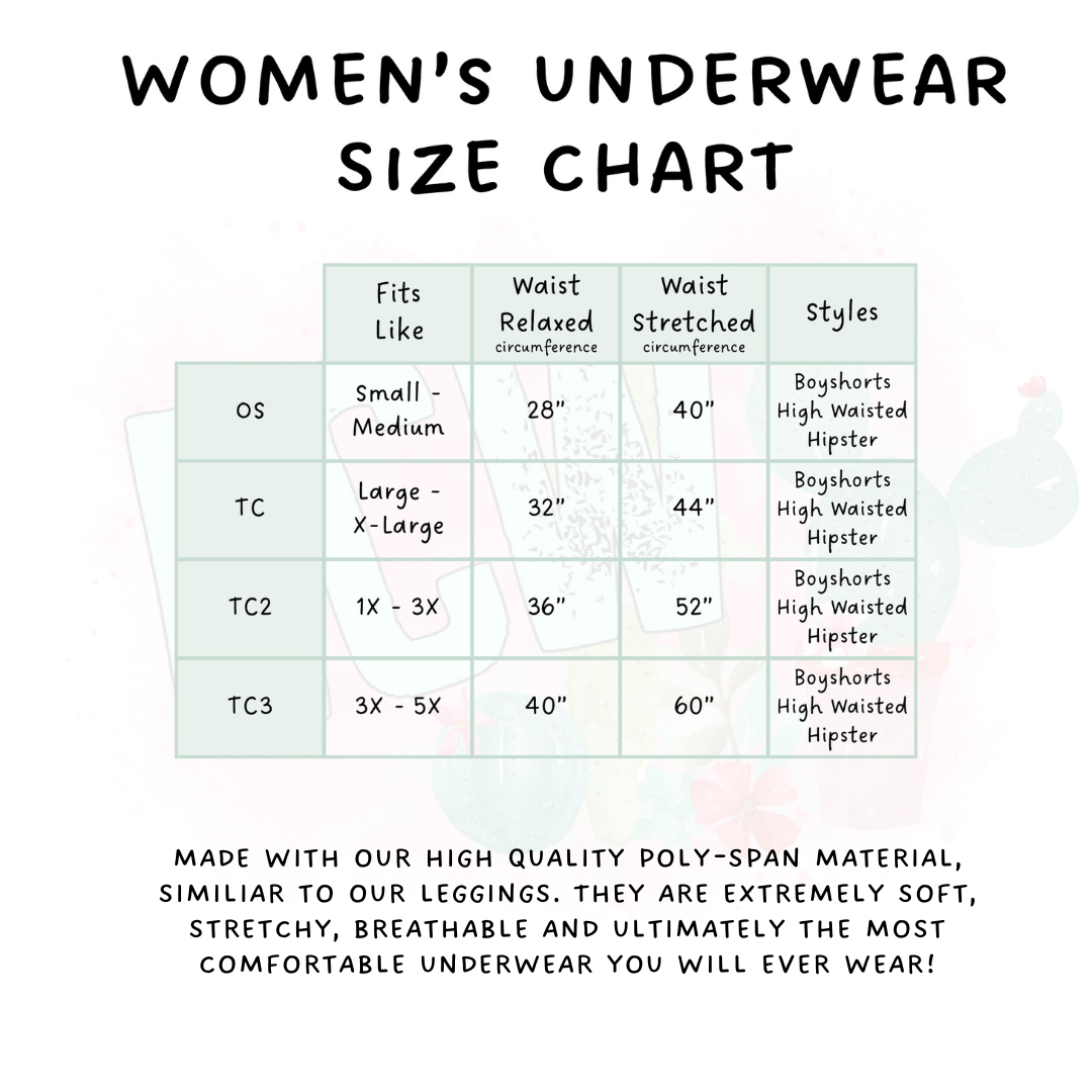 Ready To Ship - Santa Pup Paws Women's Underwear