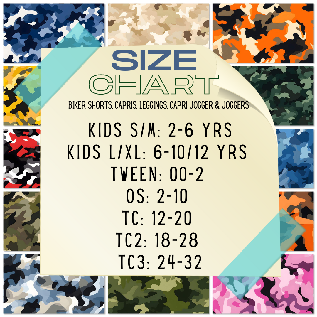 Ready to Ship - Light Purple Camo Leggings - Sport Pocket TC2