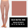SOLID NEUTRAL NUDE LEGGING