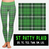 Load image into Gallery viewer, LUCKY RUN- ST PATTY PLAID LEGGINGS AND JOGGER