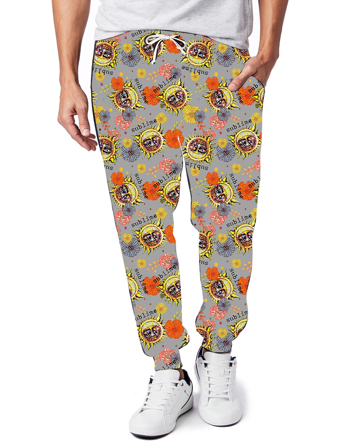 BAND RUN 2- SANTERIA FLORAL LEGGINGS/CAPRI/JOGGERS