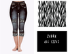 Load image into Gallery viewer, LEGGING JEAN RUN-ZEBRA (ACTIVE BACK POCKETS)