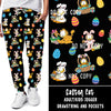 Load image into Gallery viewer, SPRING BASH RUN-EASTER CAT LEGGINGS/JOGGERS