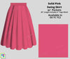 Solid Pink Skirt