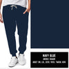 Load image into Gallery viewer, SOLIDS RUN-NAVY BLUE LEGGINGS/JOGGERS