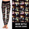 Load image into Gallery viewer, LUCKY IN LOVE-NEVER SETTLE LEGGINGS/JOGGERS