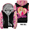 Load image into Gallery viewer, FLEECE JACKET RUN-PINK DOLL