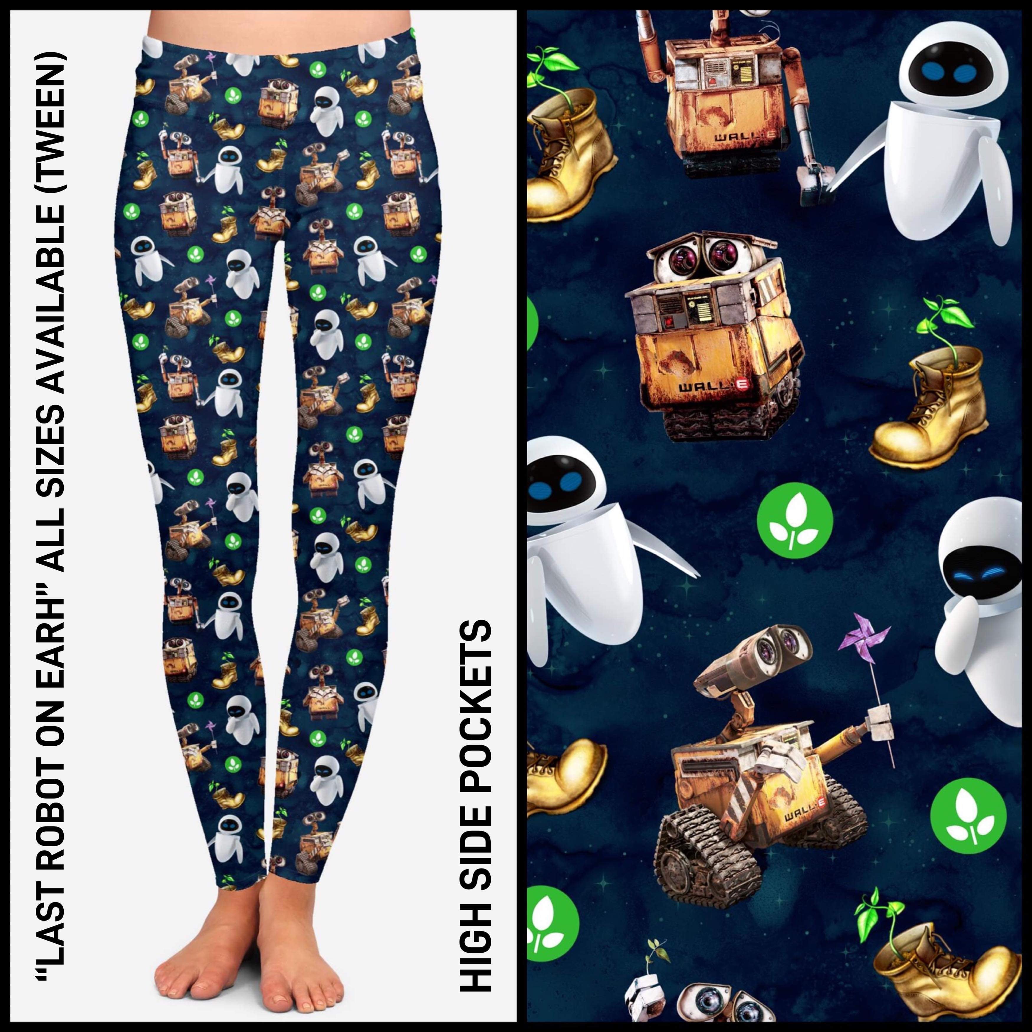 RTS - Last Robot on Earth Leggings with Pockets
