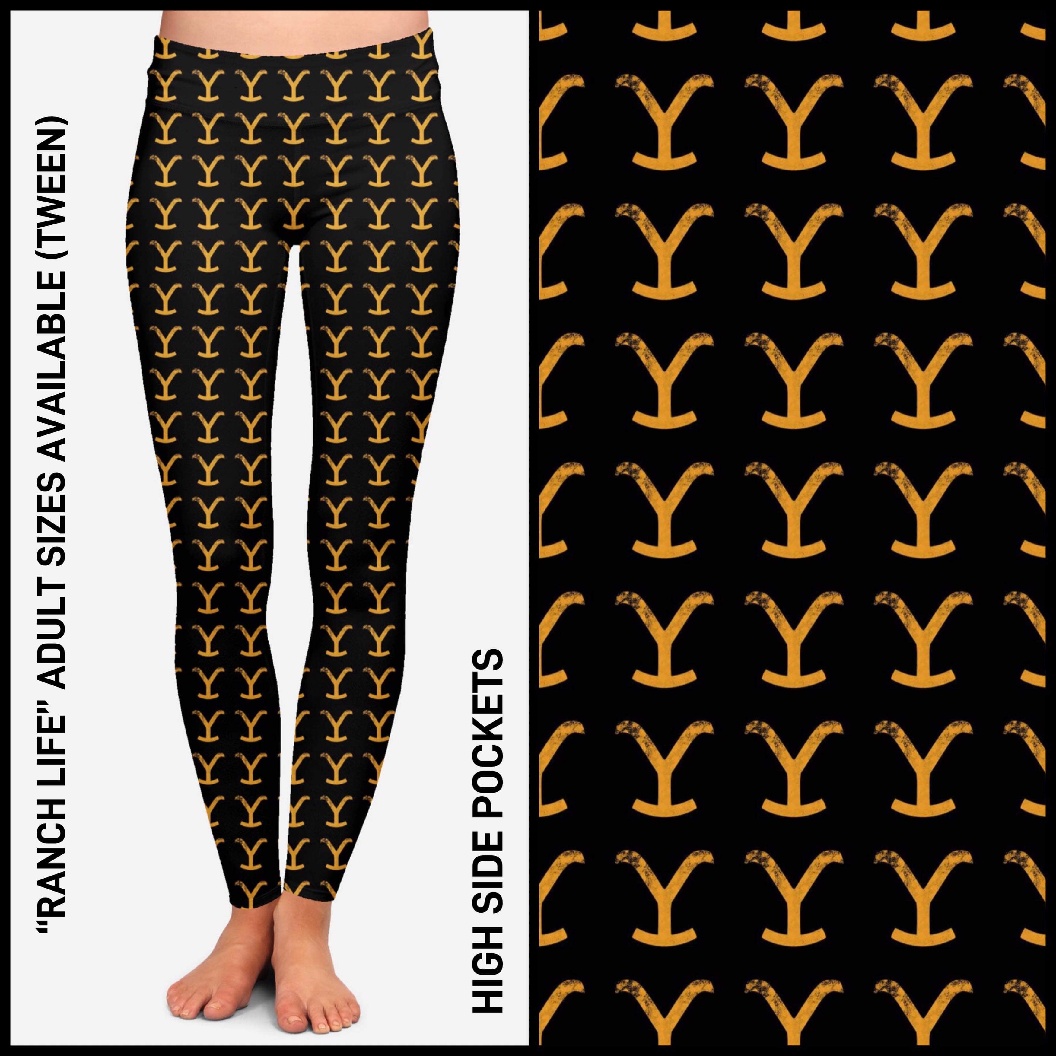 RTS - Ranch Life Leggings with Pockets