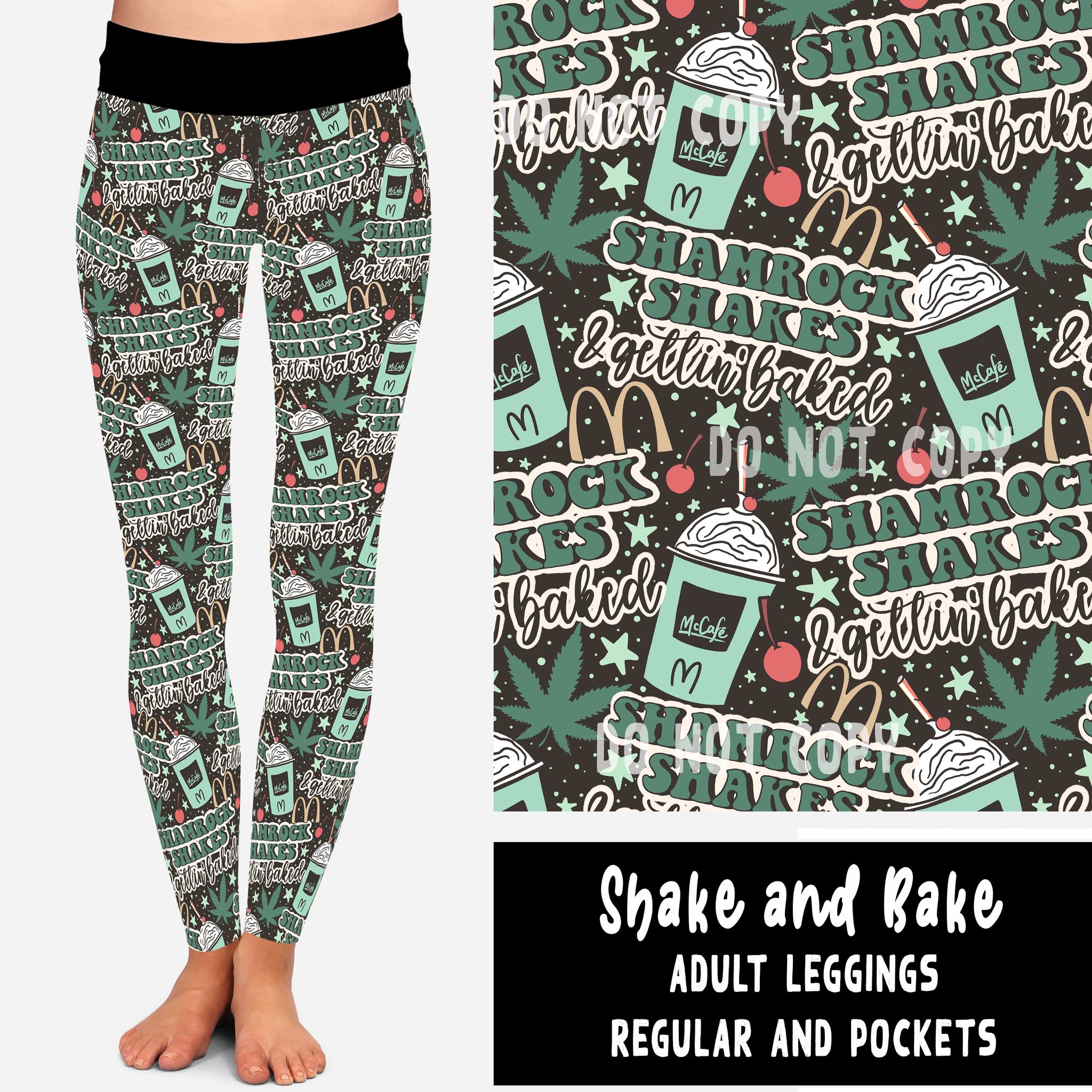 SPRING BASH RUN-SHAKE AND BAKE LEGGINGS/JOGGERS